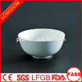 P &amp; T chaozhou fábrica cerâmica / porcelana tigela tigela de salada de arroz redonda